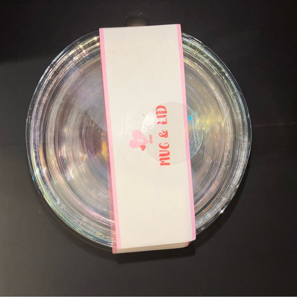 Clear Mug with Lid